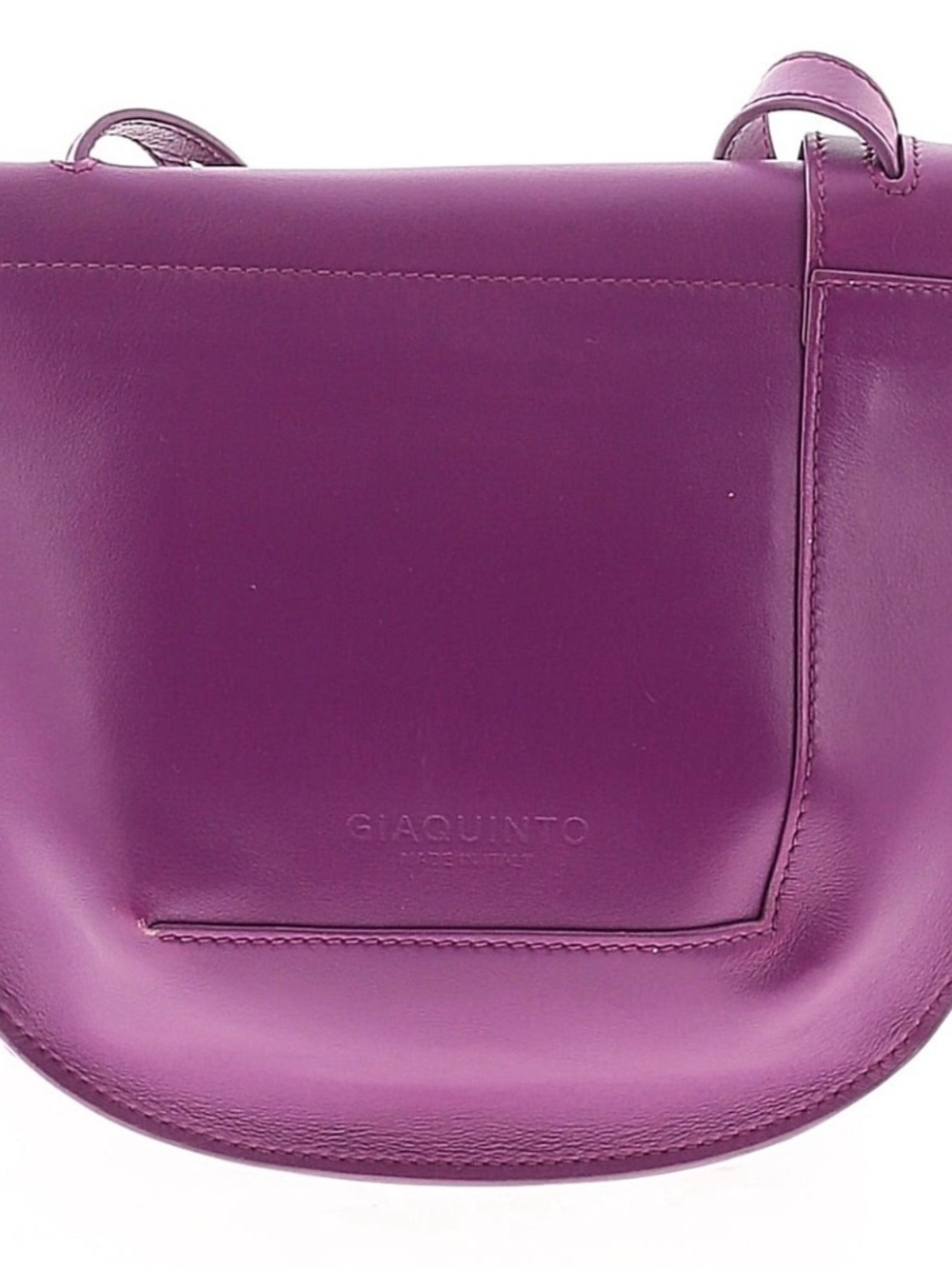 GIAQUINTO Italian Designer Made in Italy Orchidea Candy Purple Crossbody Bag GUC - Picture 6 of 11